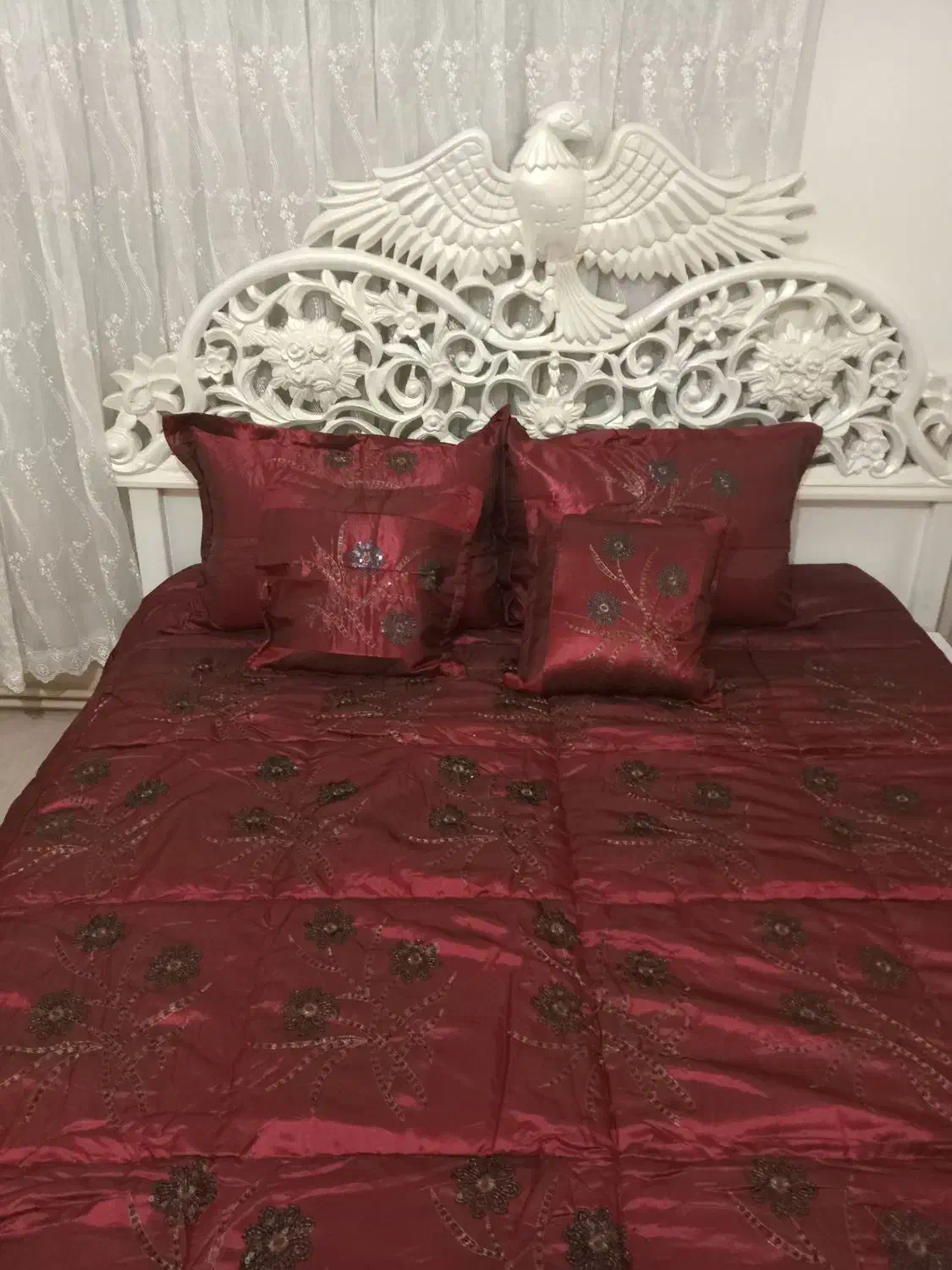 سرویس خواب چوبی کامل فقط ۱۱۰۰۰۰۰۰|تخت و سرویس خواب|سمنان, |دیوار