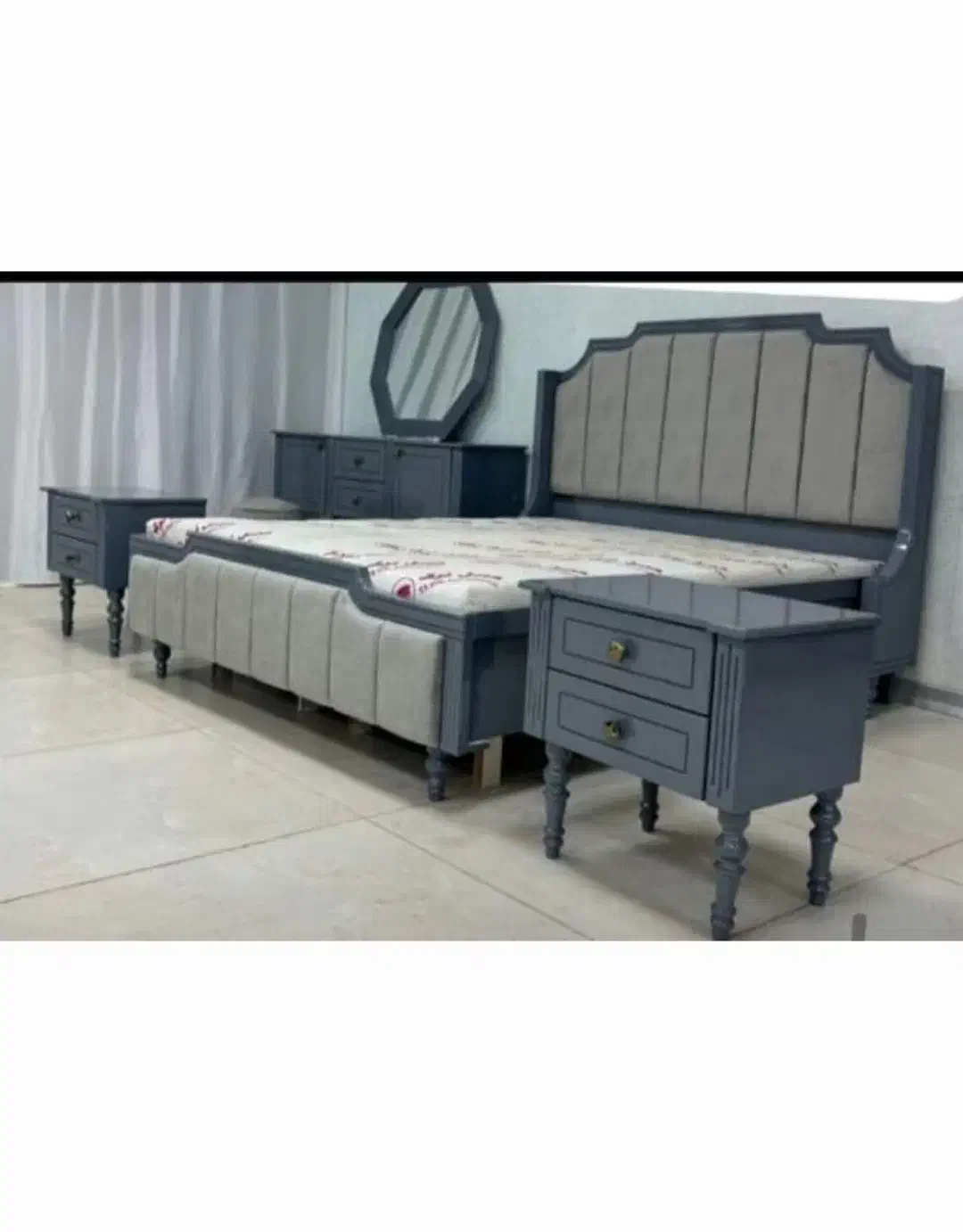 سرویس خواب دونفره کامل ام دی اف|تخت و سرویس خواب|تهران, شهرک ابوذر|دیوار