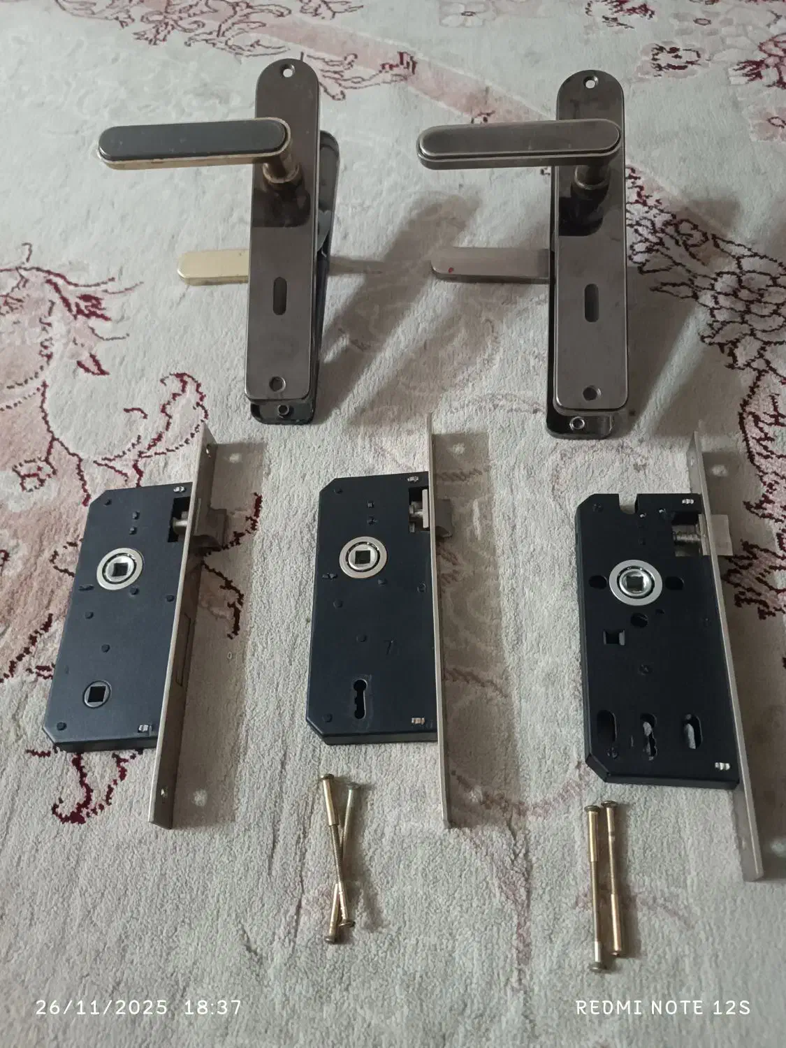 قفل درب اتاق خواب و سرویس|مصالح و تجهیزات ساختمان|مشهد, عامل|دیوار