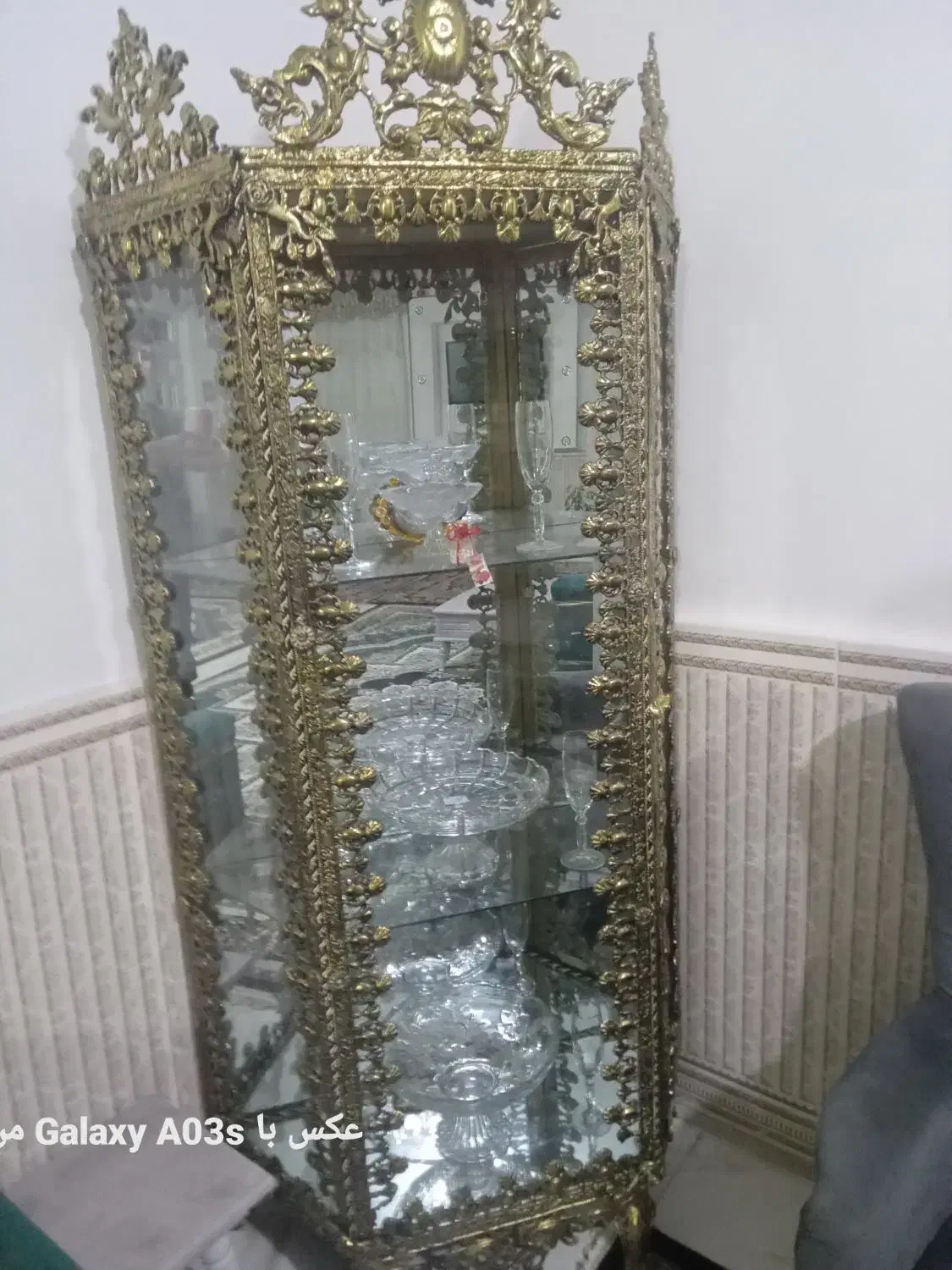 بوفه برنز سنگین|بوفه، ویترین، کنسول|مشگین شهر, |دیوار