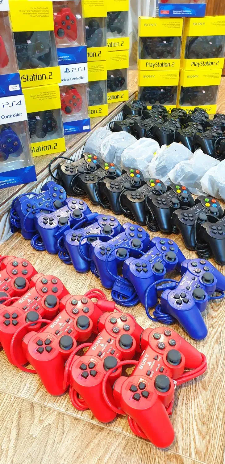 دسته شوک دار پلی۱ ۲ ps1)فور۴تعمیر۵جویستیکoneسگا۳تو|کنسول، بازی ویدئویی و آنلاین|تهران, مسعودیه|دیوار