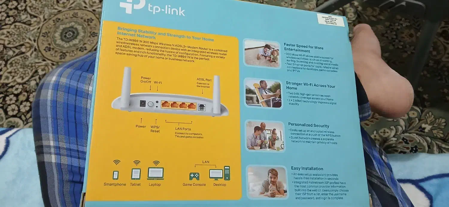 مودم Tplink|مودم و تجهیزات شبکه|قم, سالاریه|دیوار