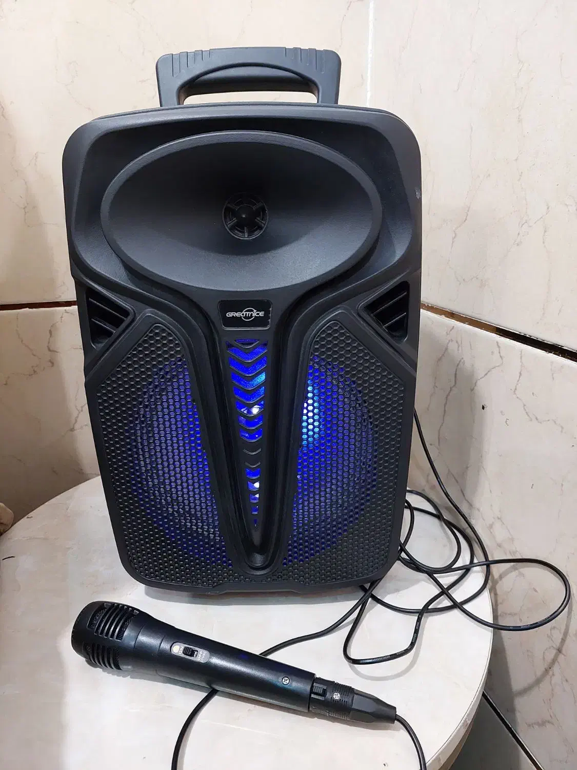 اسپیکر فلش خور با میکروفن و کنترل فقط ۱۵۰۰|سیستم صوتی خانگی|خرمشهر, |دیوار