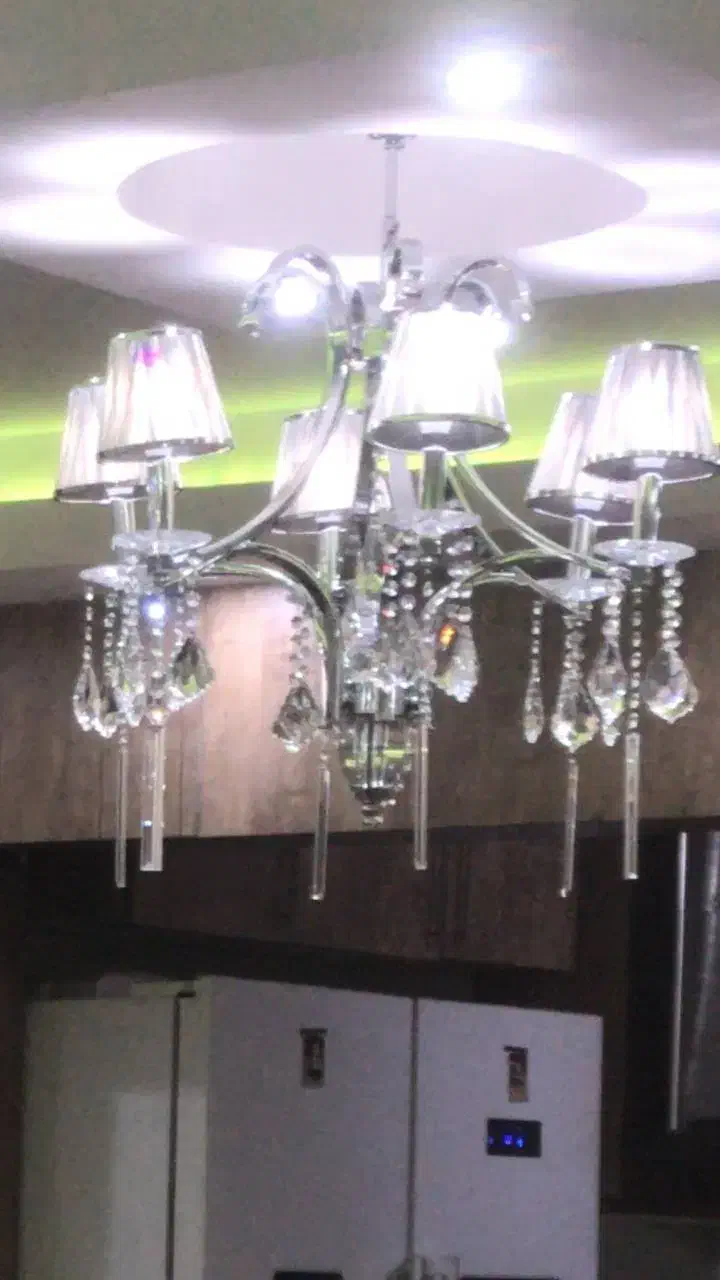 لوستر ۶شاخه|لوستر و چراغ آویز|کرج, المهدی|دیوار