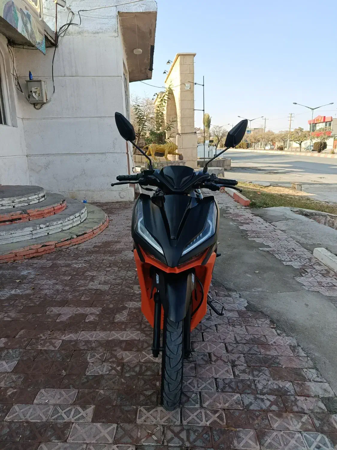 موتور کلیک ۱۷۰سی سی .مدل ۱۴۰۴.در حد خشک .|موتورسیکلت|بیجار, |دیوار