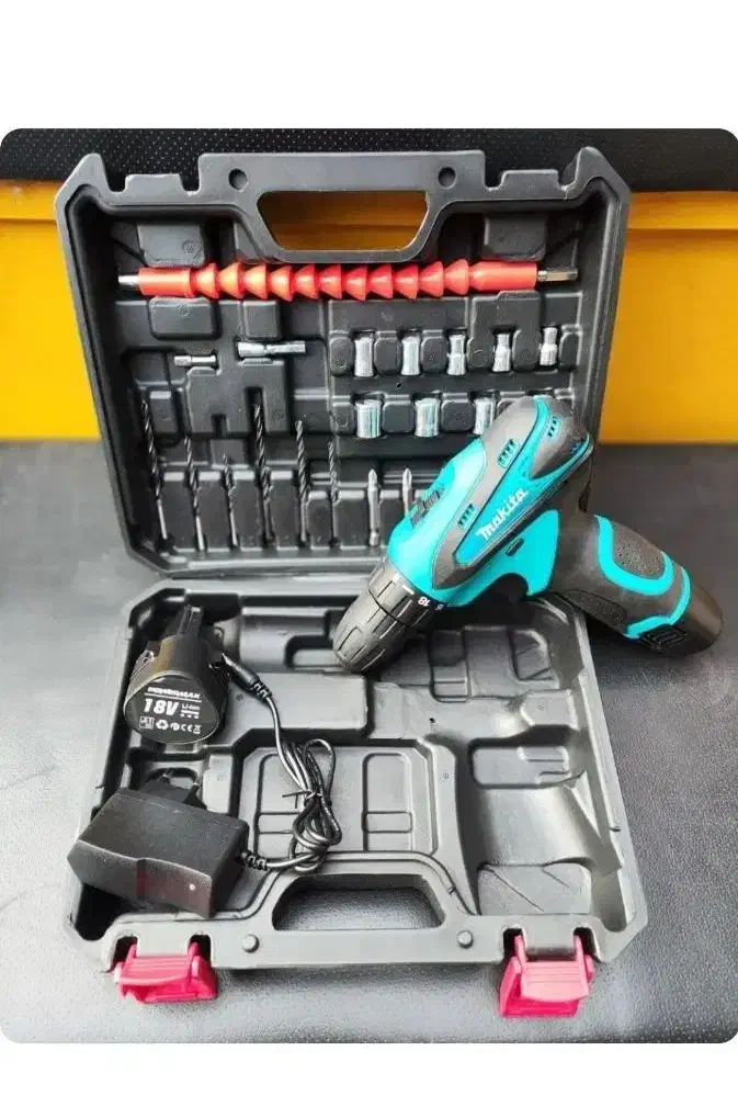 دریل شارژی ماکیتا/جفت باتری|ابزارآلات|همدان, |دیوار