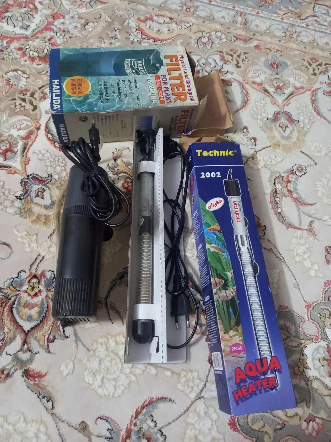 بخاری و تصفیه آکواریوم|ماهی|کرج, مصباح|دیوار