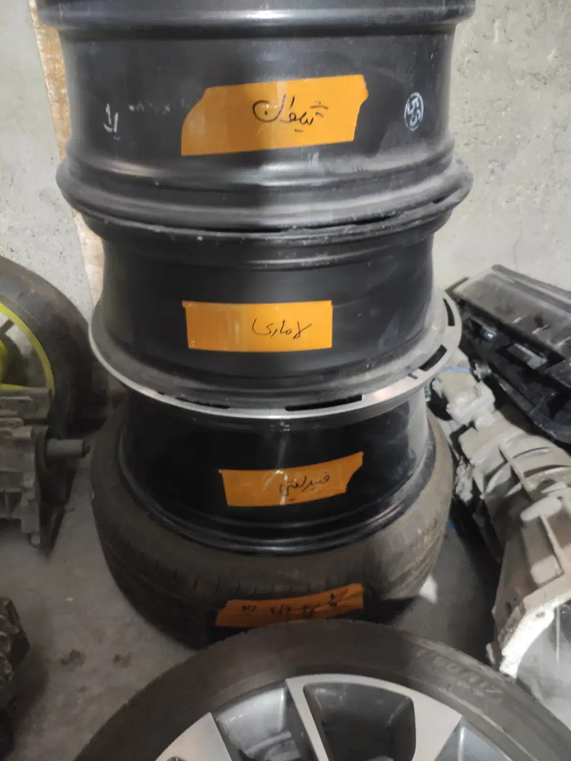 رینگ تکی سانتافه و 207|قطعات یدکی و لوازم جانبی|اسلامشهر, زرافشان|دیوار