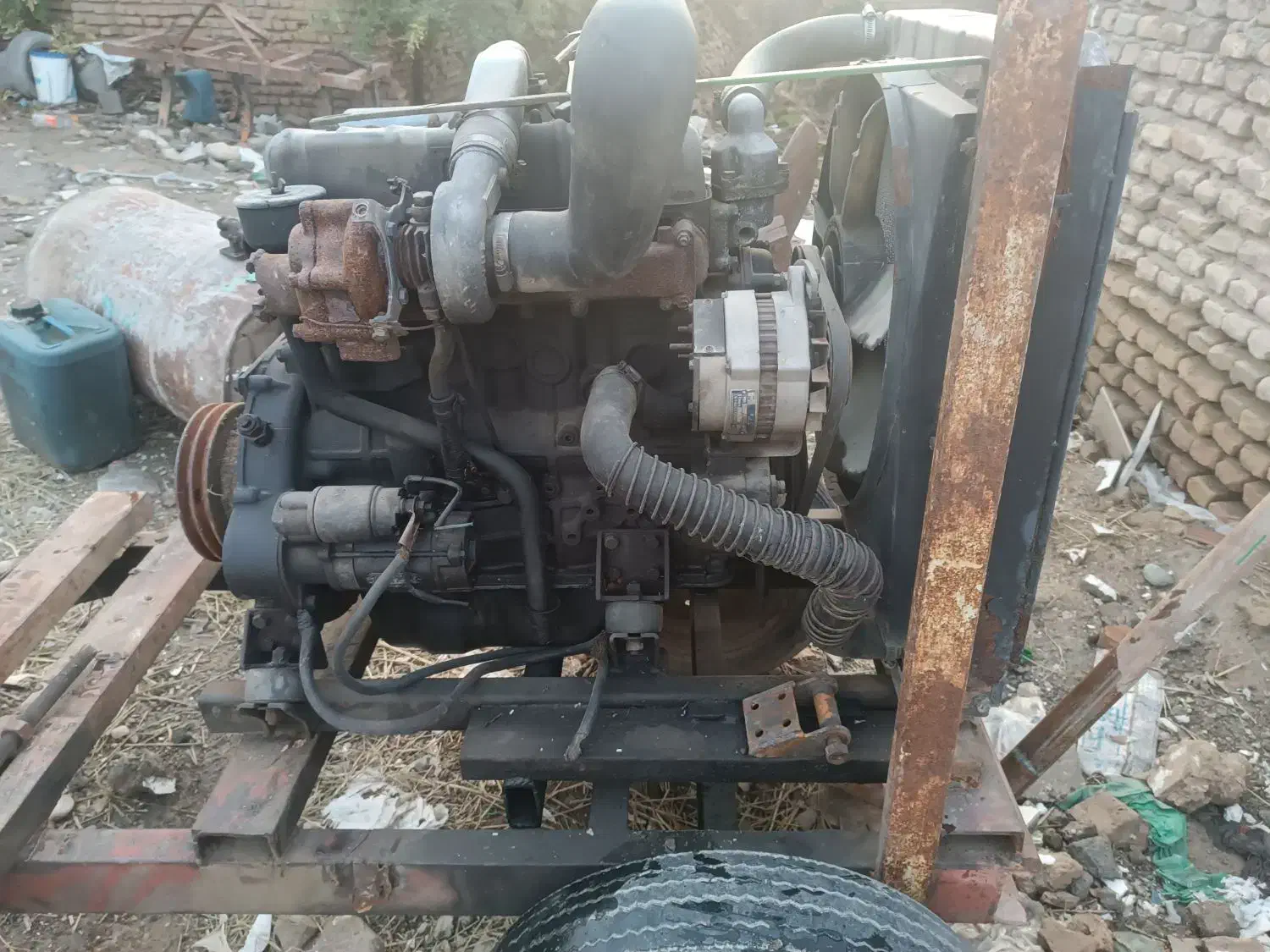 موتور کمباین زنجیری.سالم بدون تعمیر .قدرت 75|ماشینآلات صنعتی|گرگان, |دیوار