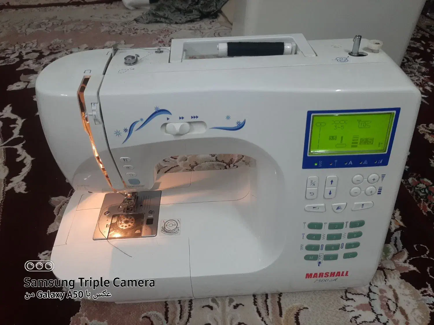 چرخ خیاطی دیجیتال مارشال مدل 7500A|چرخ خیاطی و ریسندگی|کوهپایه, |دیوار