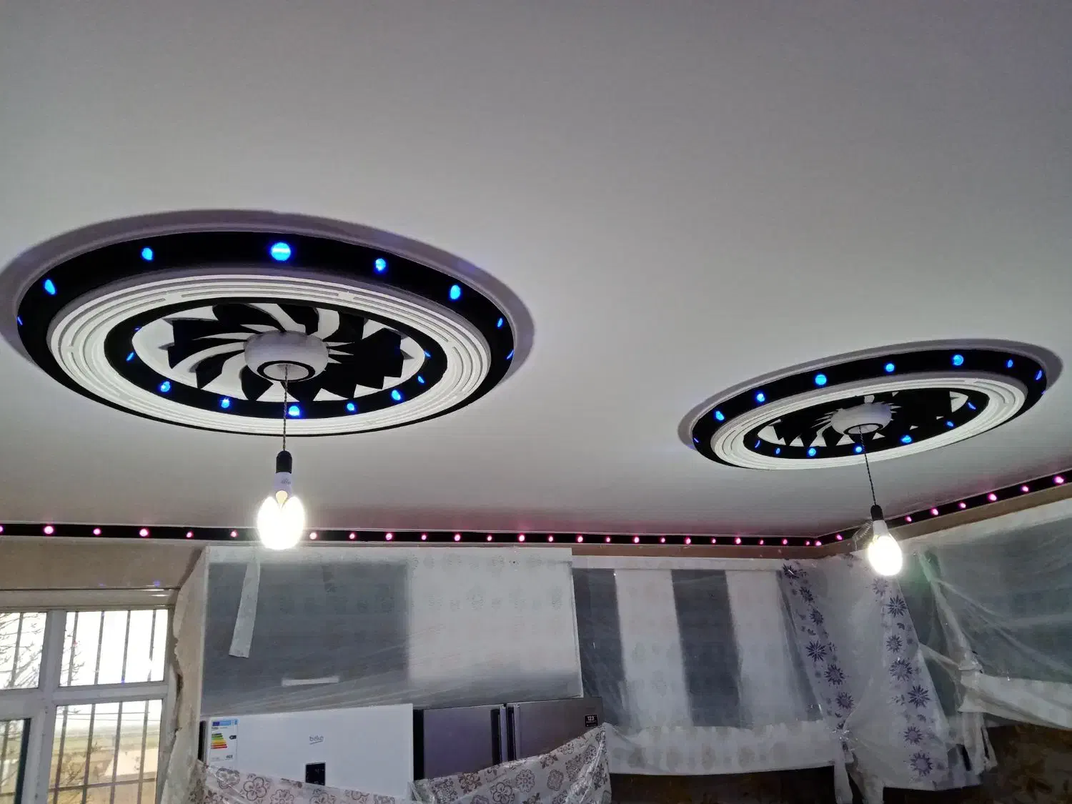 نقاشی ساختمان و نقاشی کناف|خدمات پیشه و مهارت|کرمانشاه, |دیوار