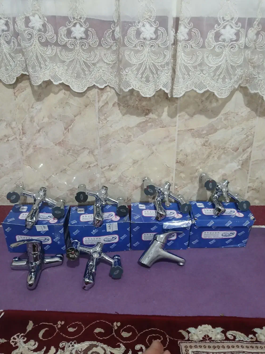 شیر حمام و روشویی|لوازم سرویس بهداشتی|میاندوآب, |دیوار