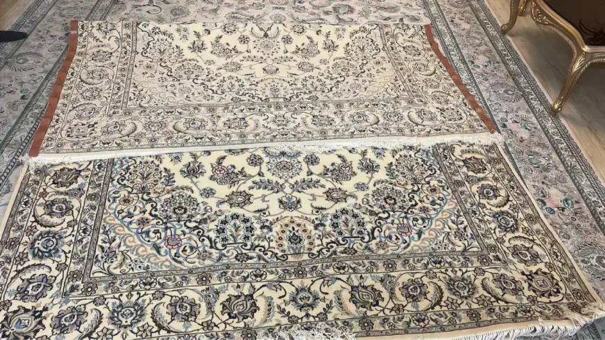 فرش دستباف کرک و ابریشم|فرش|اصفهان, سپاهان‌شهر|دیوار