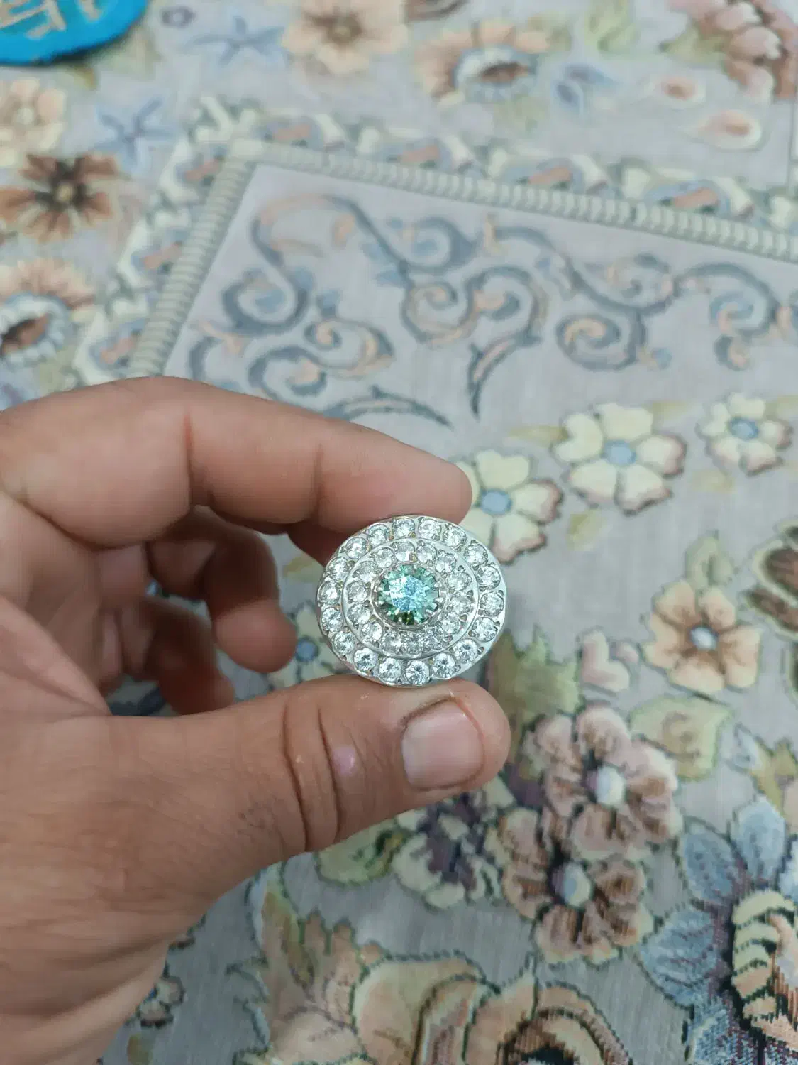 انگشترموزنات تک چین|جواهرات|زاهدان, |دیوار