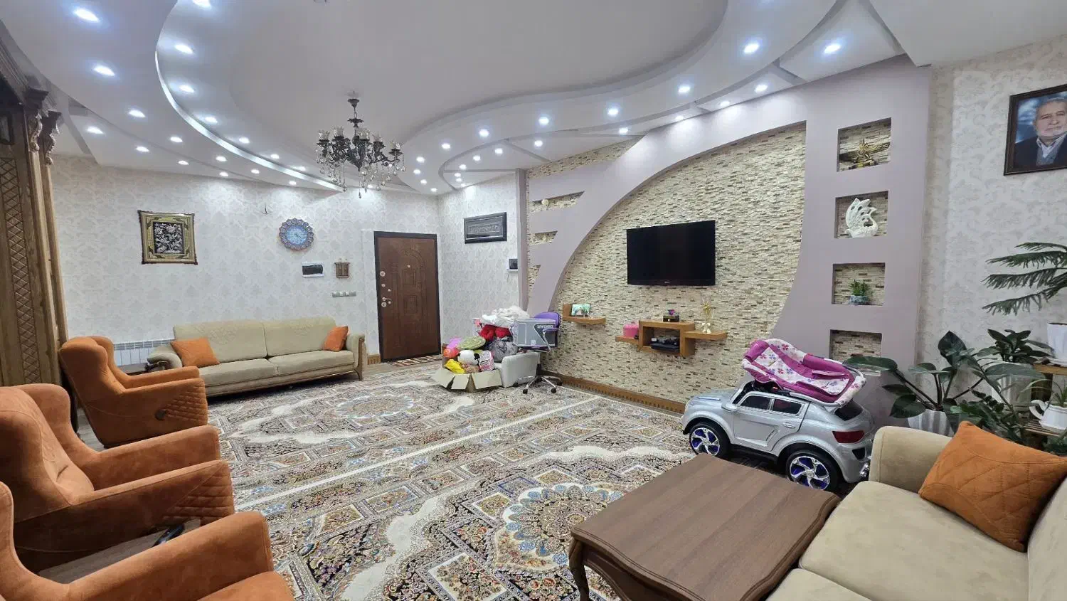 یک واحد اپارتمان ۱۲۰ متری طبقه اول|اجارهٔ آپارتمان|تربتحیدریه, مظفریه|دیوار