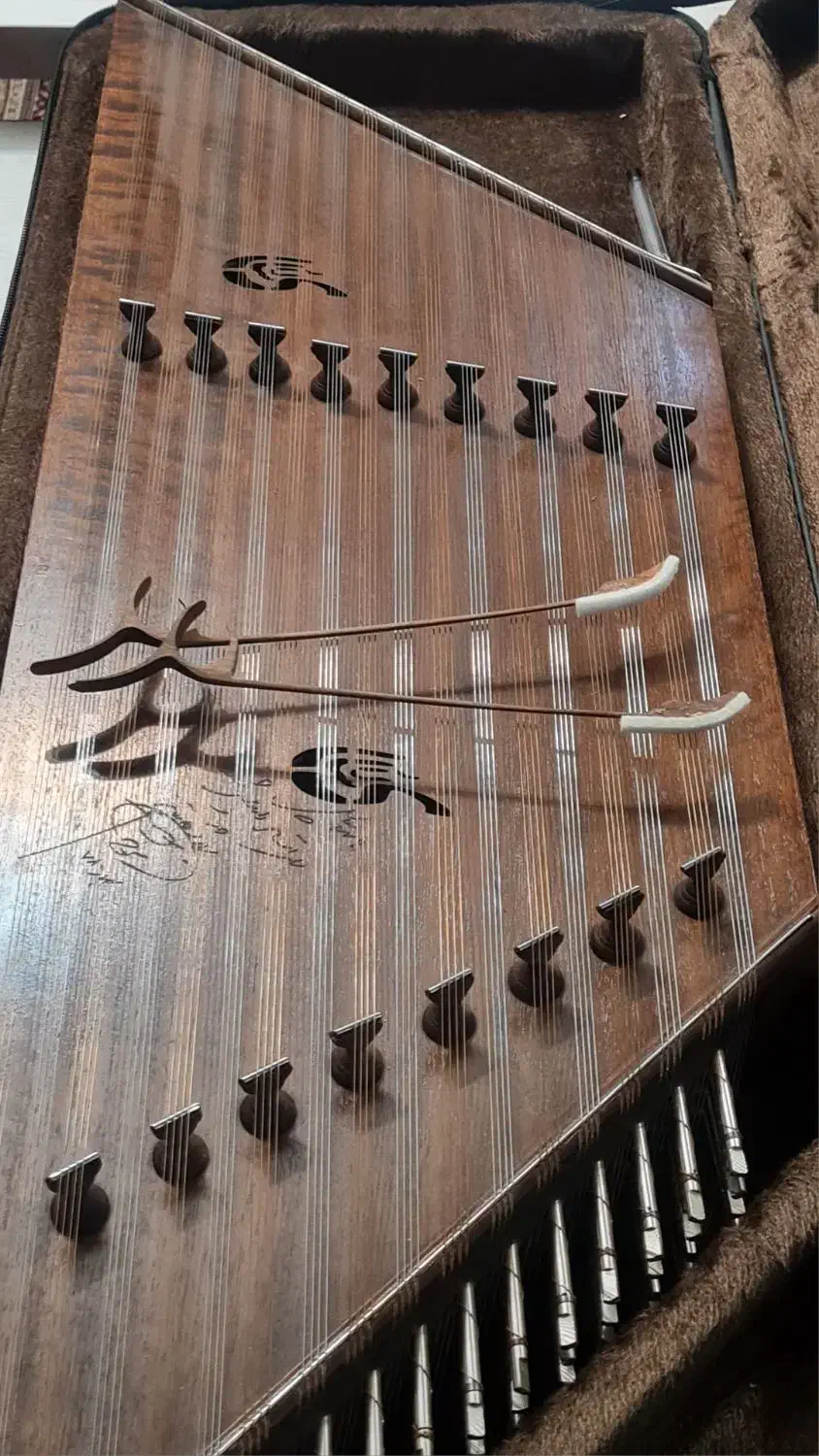 سنتور  استاد داریوش سالاری|سازهای سنتی|کرج, عظیمیه|دیوار