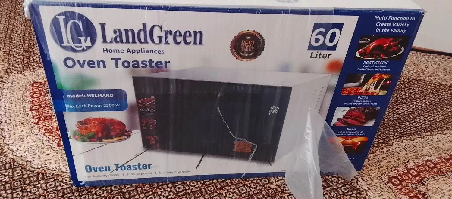 اون توسترفر گرم‌کنlandgreen|اجاق گاز و لوازم برقی پخت‌وپز|اردبیل, |دیوار