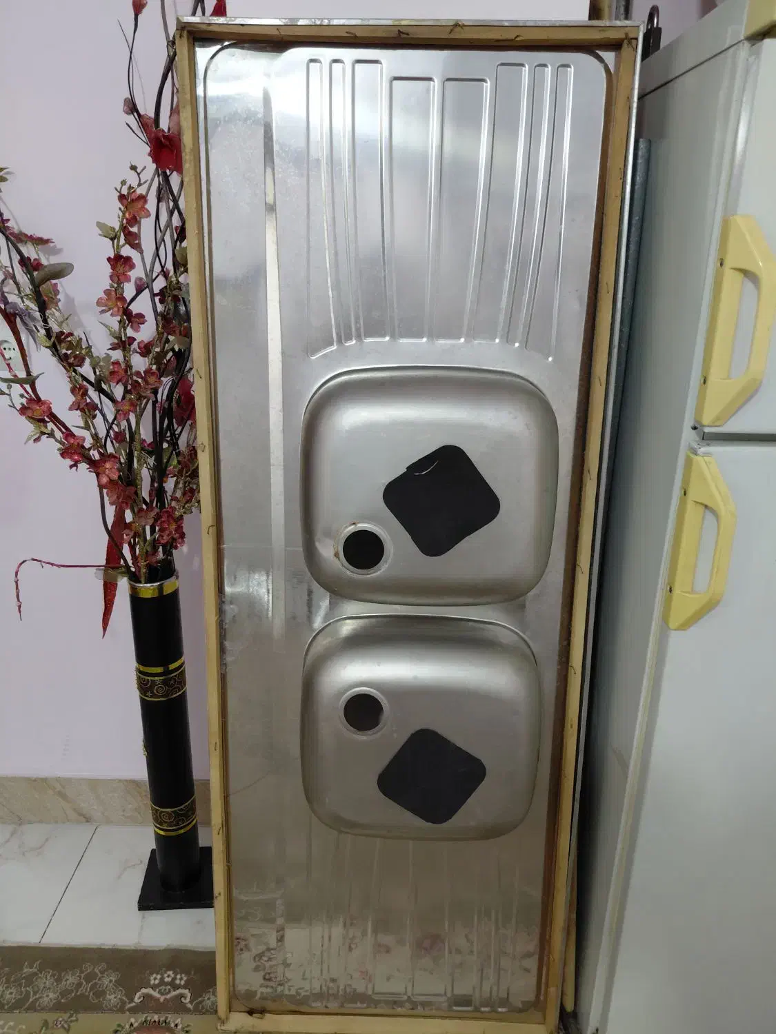 سینک ظرفشویی ۱۶۰در۶۰|مصالح و تجهیزات ساختمان|فردیس, منظریه|دیوار