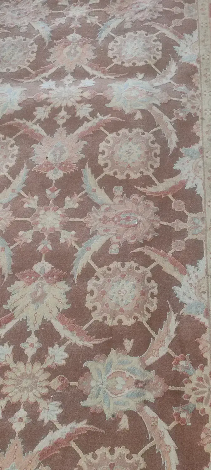 فرش ماشینی *تخفیف دارد * ۱۲ متری در حد نو|فرش|سهند, |دیوار