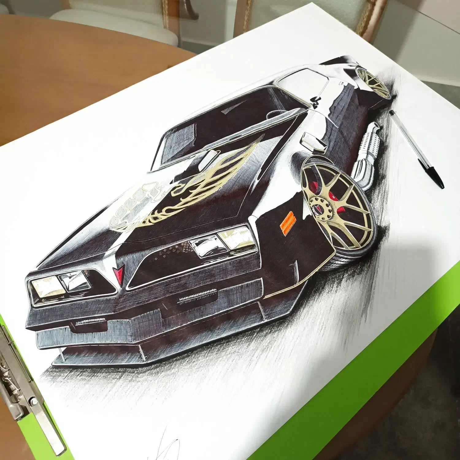 طراحی ماشین|تابلو، نقاشی، عکس|تهران, زرکش|دیوار