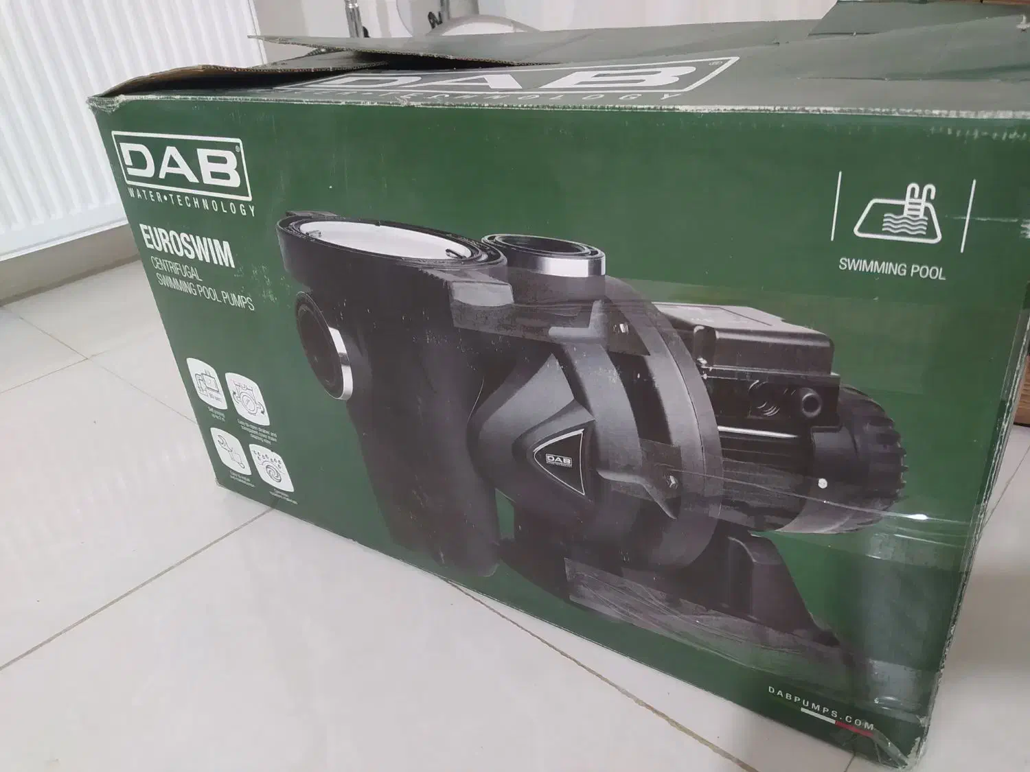 پمپ تصفیه استخر حرفه ای|مصالح و تجهیزات ساختمان|پرند, فاز ۴|دیوار