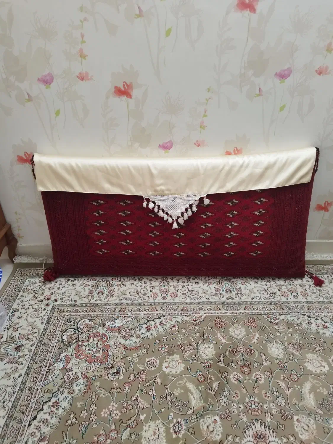 فروش پشتی ترکمن اصل جرگلان|پشتی|مشهد, عبادی|دیوار