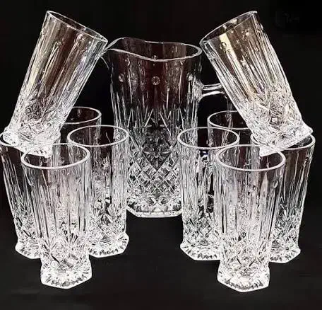 پارچ و لیوان قدیمی ژاپنی ارکوپال ویکتوریا|ظروف سرو و پذیرایی|قم, باجک یک|دیوار