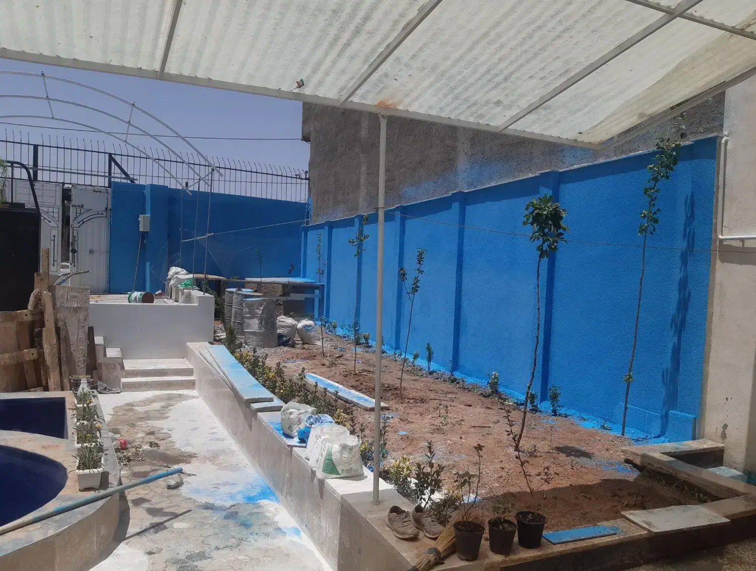 سیمانکاری آستر ساختمان آسانسور،آجر کاری ،پیمانکاری|خدمات پیشه و مهارت|قزوین, |دیوار