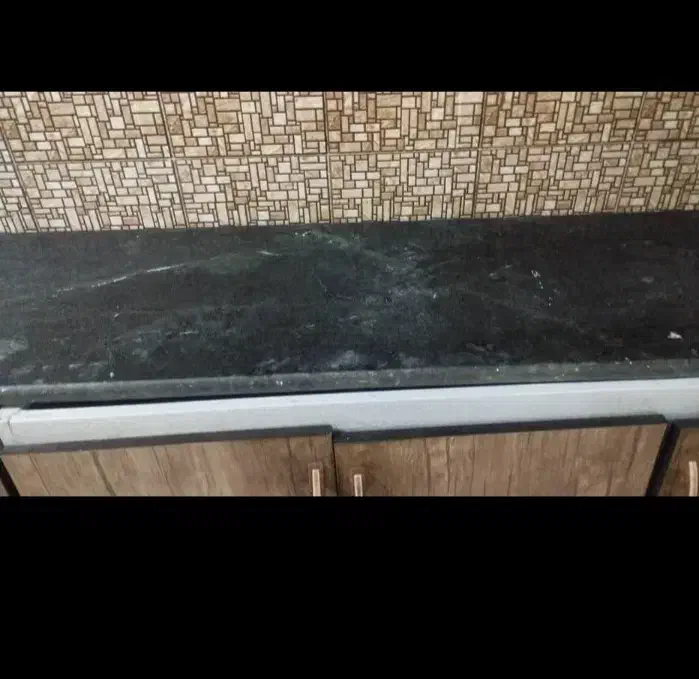 یک عدد سنگ اپن به ابعاد ۱۹۳ طول و ۴۰ عرض سیاه|مصالح و تجهیزات ساختمان|اهواز, پردیس دو|دیوار