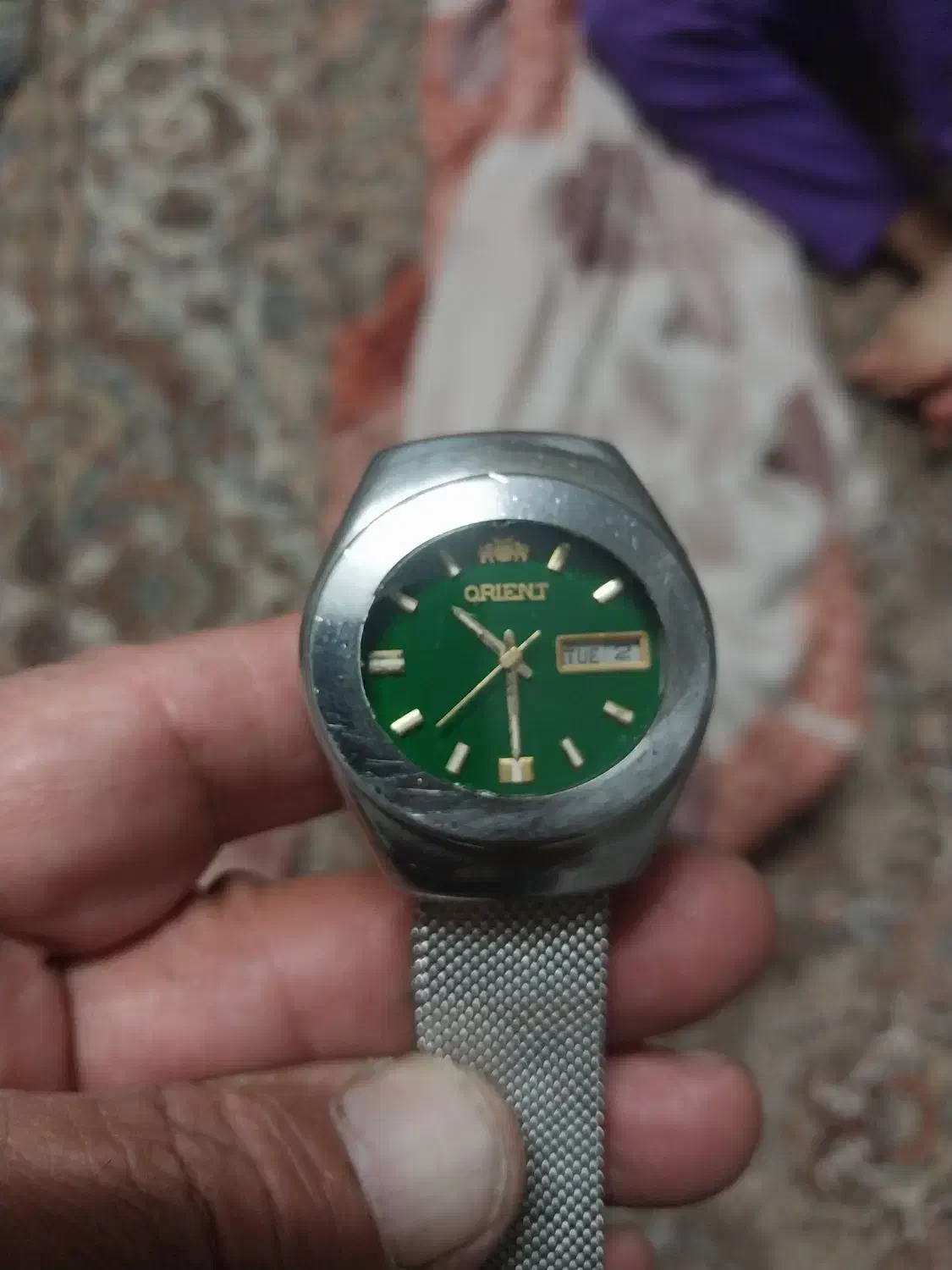 ساعت اورینت  اتوماتیک|ساعت|قم, نیروگاه|دیوار