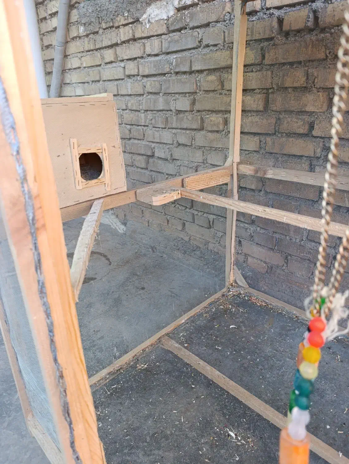 قفس|لوازم جانبی حیوانات|هفتگل, |دیوار