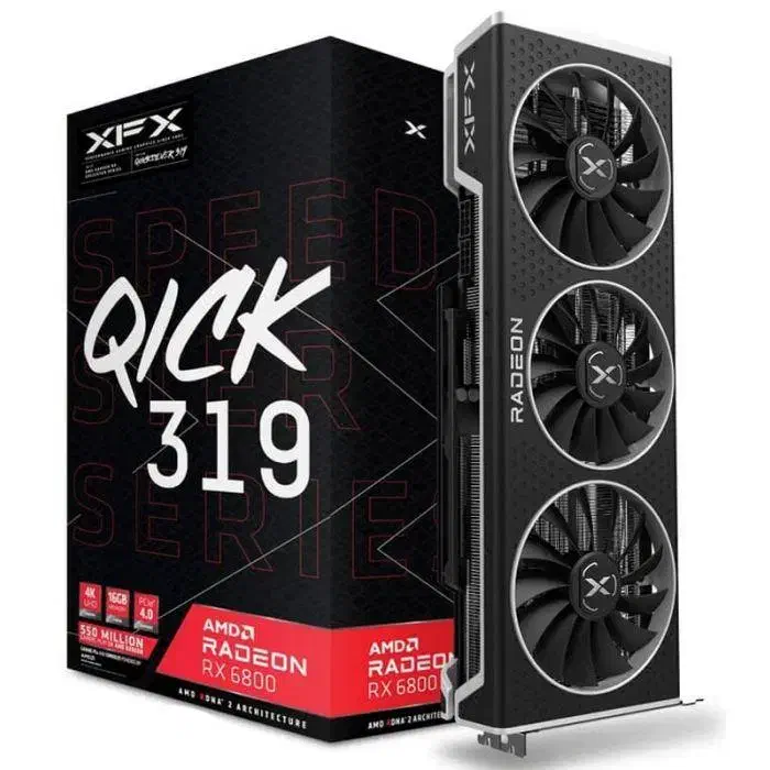 کارت گرافیک XFX RX 6800 QICK 319 16GB|قطعات و لوازم جانبی رایانه|شیراز, ملاصدرا|دیوار