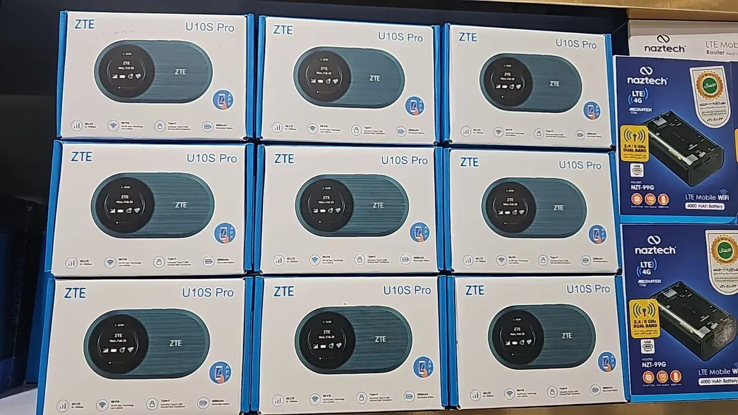 ZTE.U10.فورجی پلاس.با گارانتی شرکتی|مودم و تجهیزات شبکه|مشهد, ده دی|دیوار