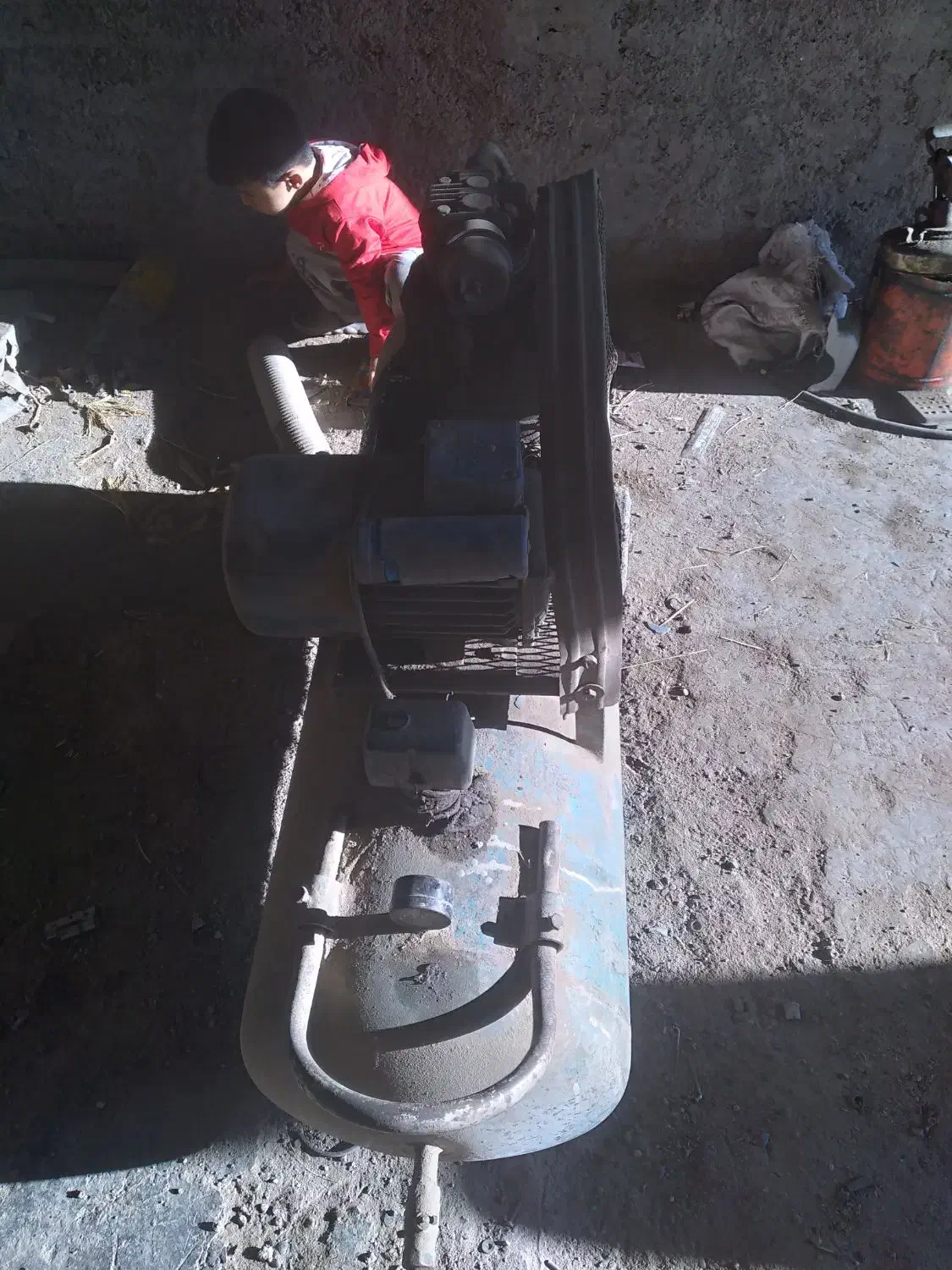 پمپ باد تک سیلند۲۵۰لیتر|قطعات یدکی و لوازم جانبی|تاتار علیا, |دیوار