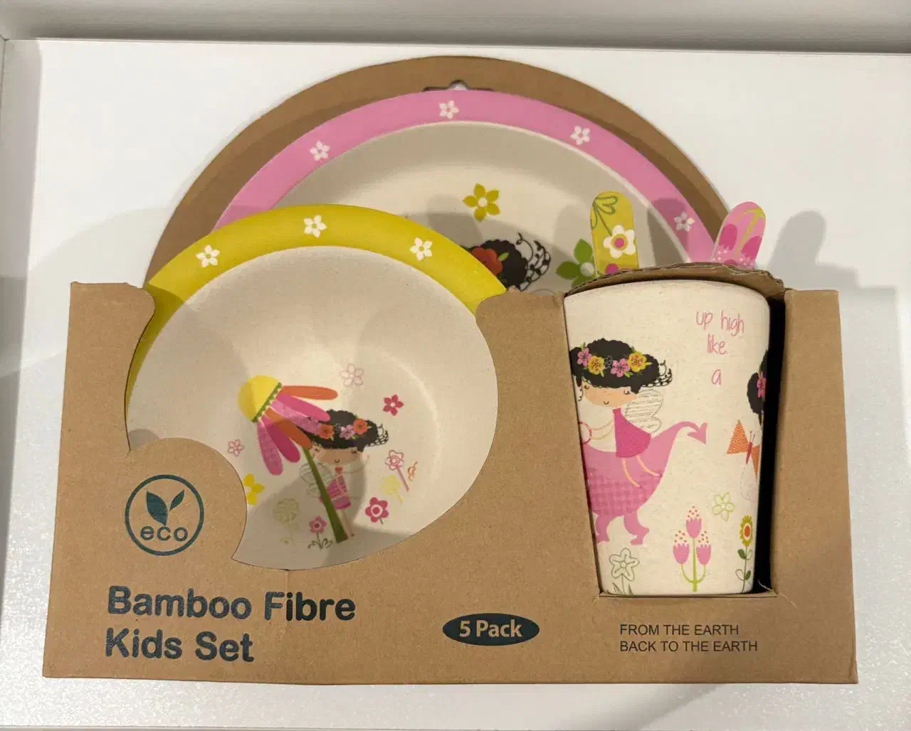 ظروف ۵ تیکه بامبو نو و آکبند|اسباب و اثاث بچه|کرج, کوی کارمندان جنوبی|دیوار