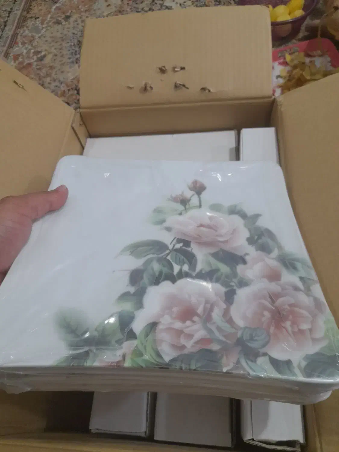 سرویس کامل بشقاب|ظروف سرو و پذیرایی|آستانه اشرفیه, |دیوار