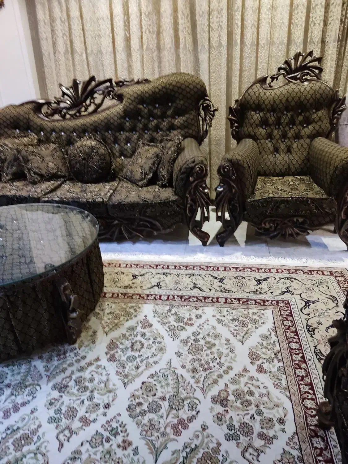 مبل ۷نفره کلاسیک|مبلمان خانگی و میز عسلی|تهران, آبشار|دیوار