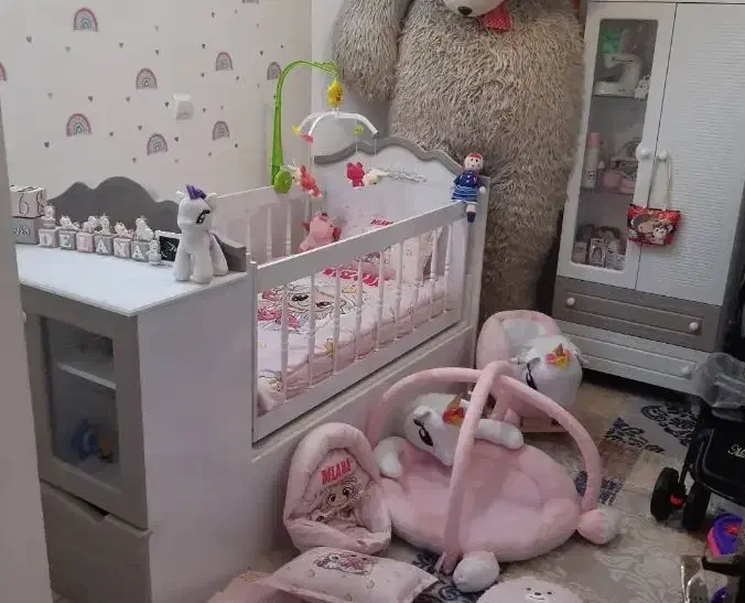 تخت و کمد کودک|تخت و سرویس خواب|مشهد, جاهد شهر|دیوار