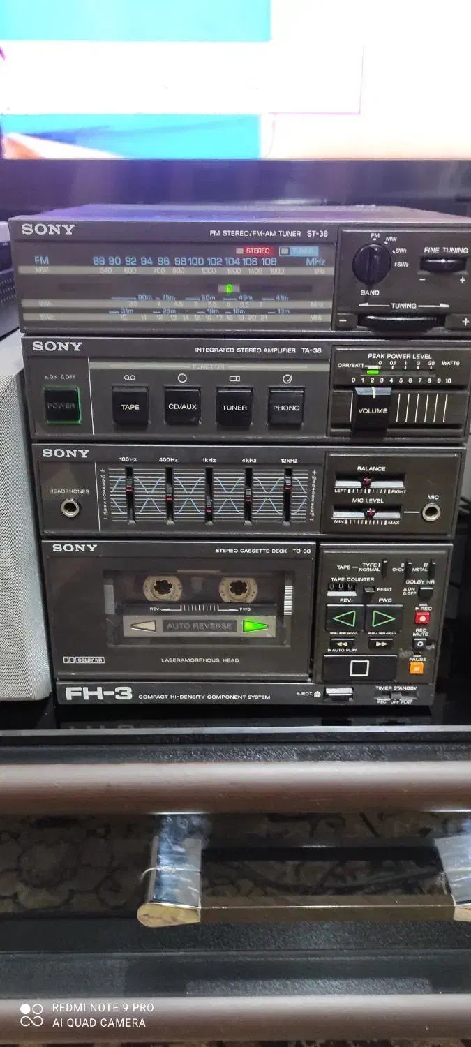 ضبط سونی fh3|سیستم صوتی خانگی|کرمانشاه, |دیوار