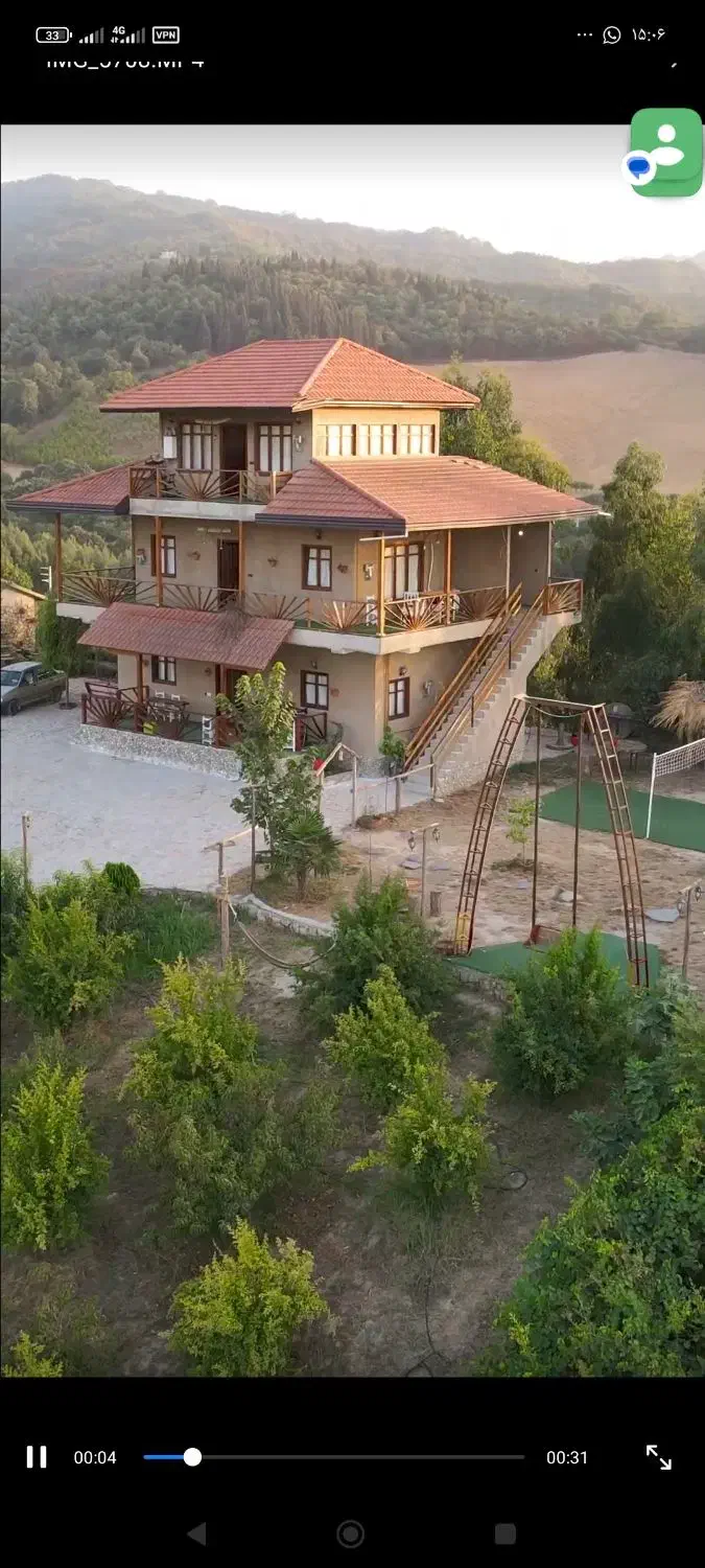 اجاره ویلا استخردار با چشم انداز زیبا|اجارهٔ کوتاه‌مدت ویلا و باغ|بهشهر, |دیوار