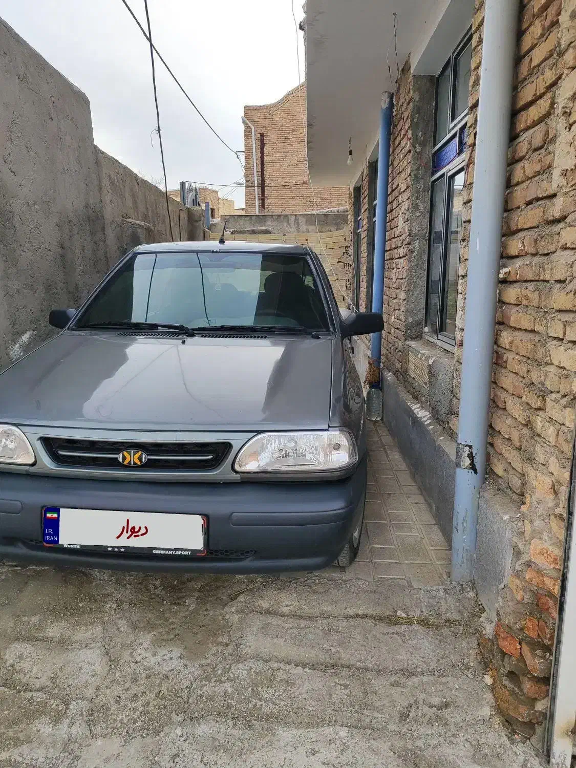 پراید 91 بی رنگ|خودرو سواری و وانت|مشگین شهر, |دیوار