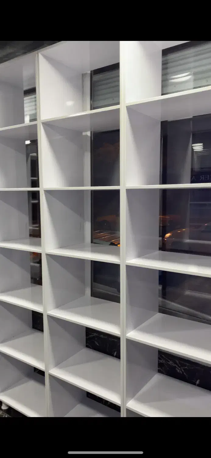 طبقه کابینت mdf پاکچوپ|کتابخانه، شلف، قفسه‌های دیواری|دیواندره, |دیوار