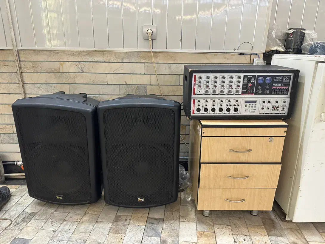 پاور میکسر پی وی pv پر قدرت مناسب فضای باز هیئت|سیستم صوتی خانگی|اردبیل, |دیوار