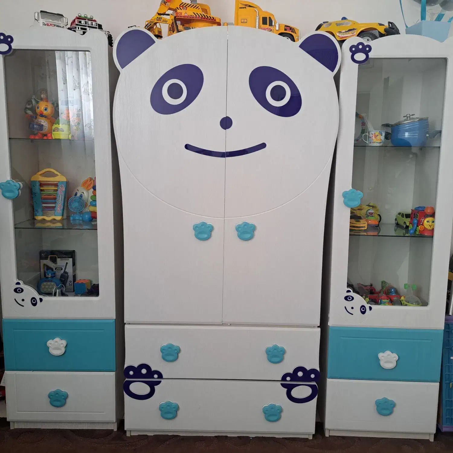 سرویس کامل خواب کودک و نوجوان|تخت و سرویس خواب|نیشابور, گمنام غربی|دیوار