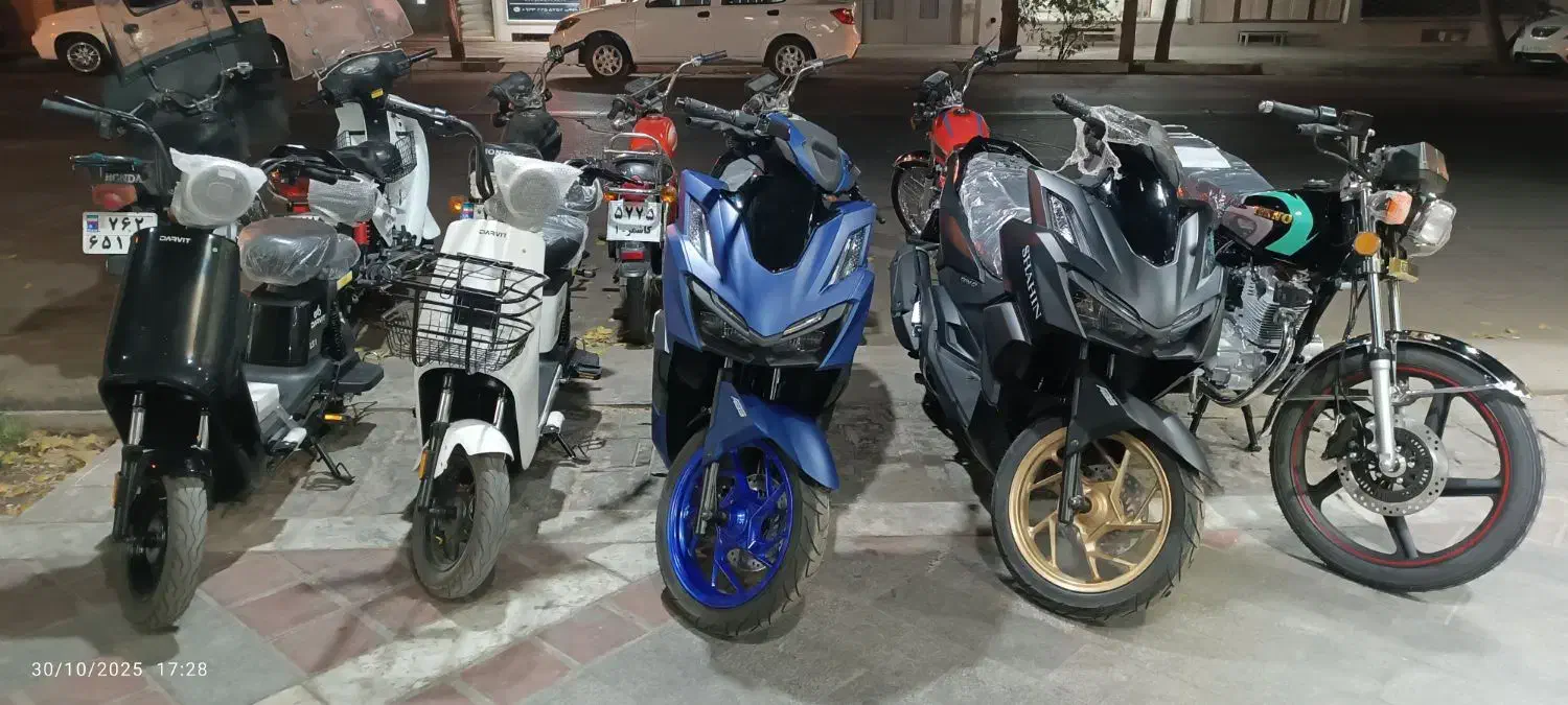 موتورسیکلت های برقی و بنزینی صفر|موتورسیکلت|کاشمر, |دیوار