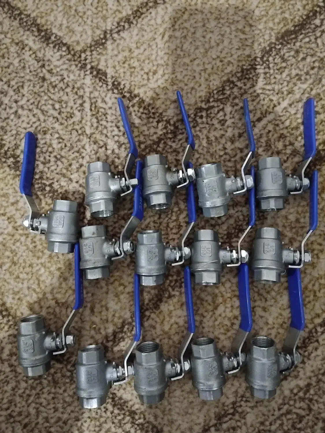 تعدادی ۶۲ عدد شیر گازی ولوازم پنج لایه|مصالح و تجهیزات ساختمان|مشهد, بلال|دیوار