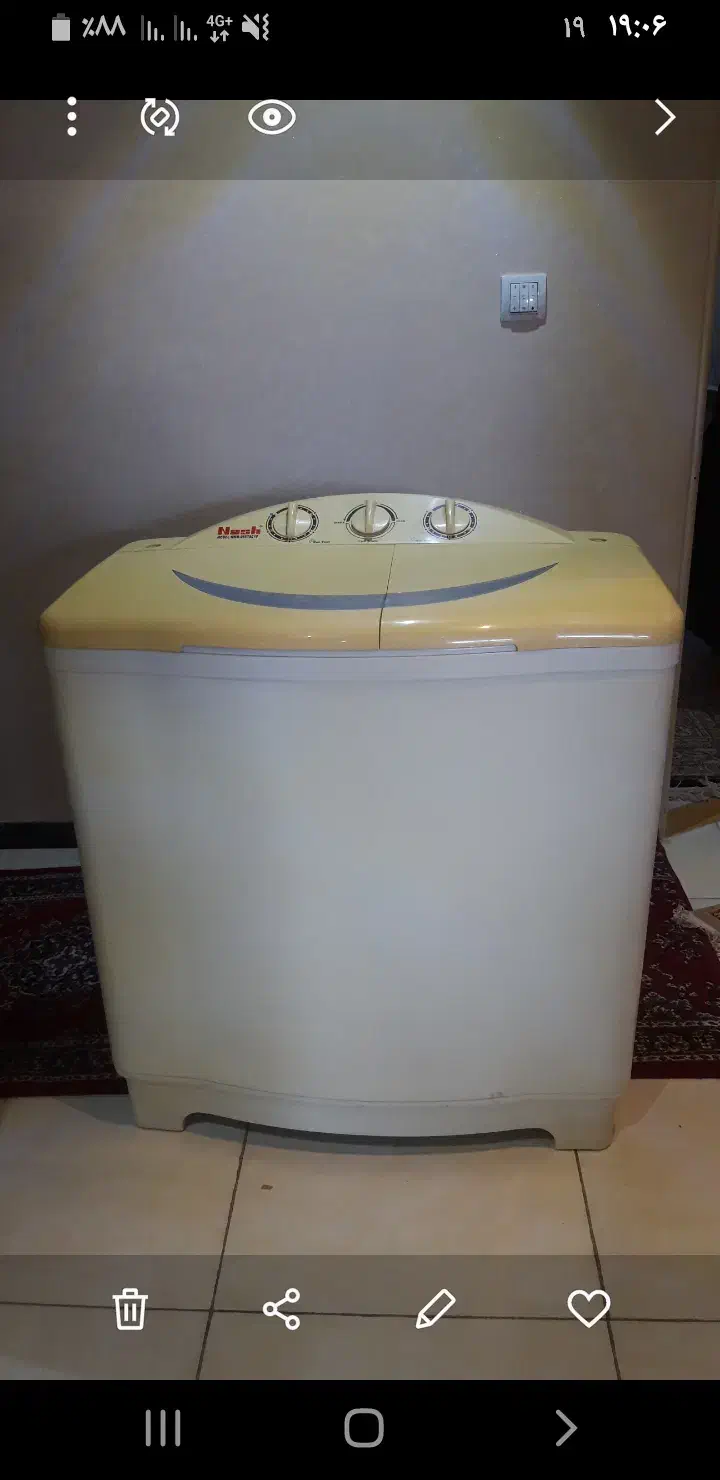 لباسشویی دوقلو|ماشین لباسشویی و خشک‌کن لباس|اصفهان, سرچشمه|دیوار