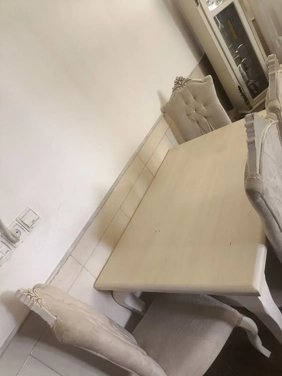 میز نهارخوری 4 نفره|میز و صندلی غذاخوری|نیشابور, جمهوری|دیوار