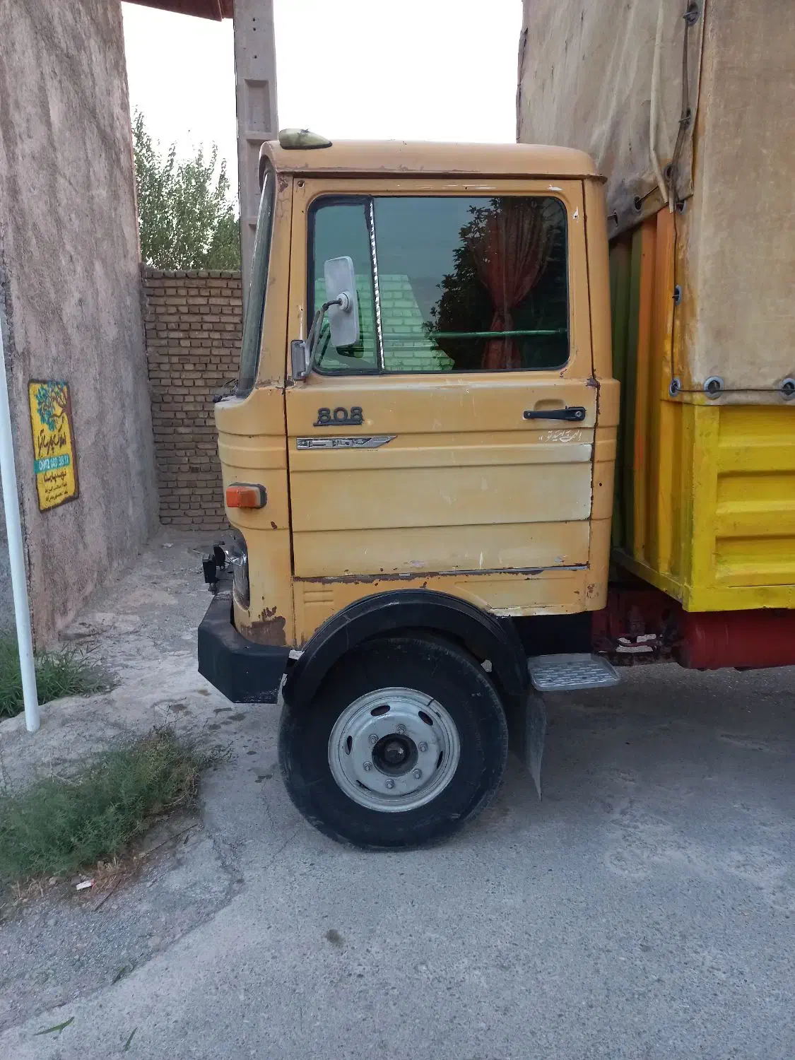 خاور ۸۰۸کاربری باری فلزی|خودرو سنگین|صفادشت, |دیوار