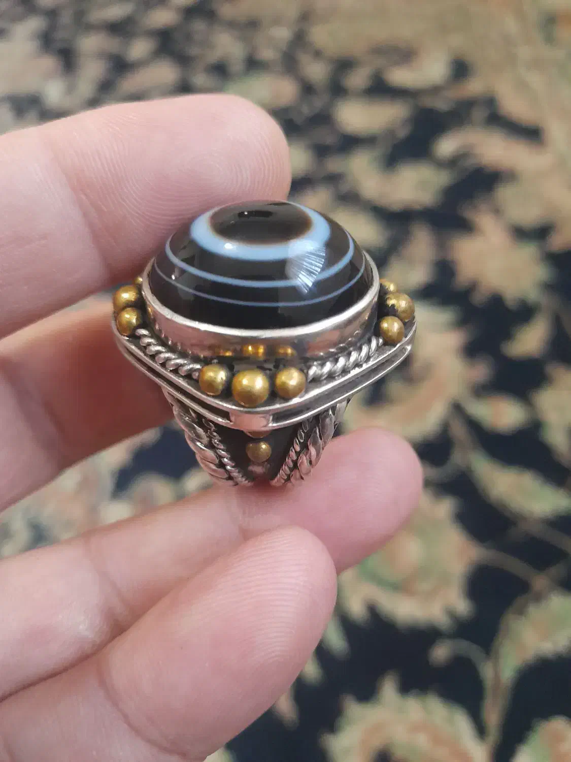 انگشتره نقره|جواهرات|قائم‌شهر, |دیوار